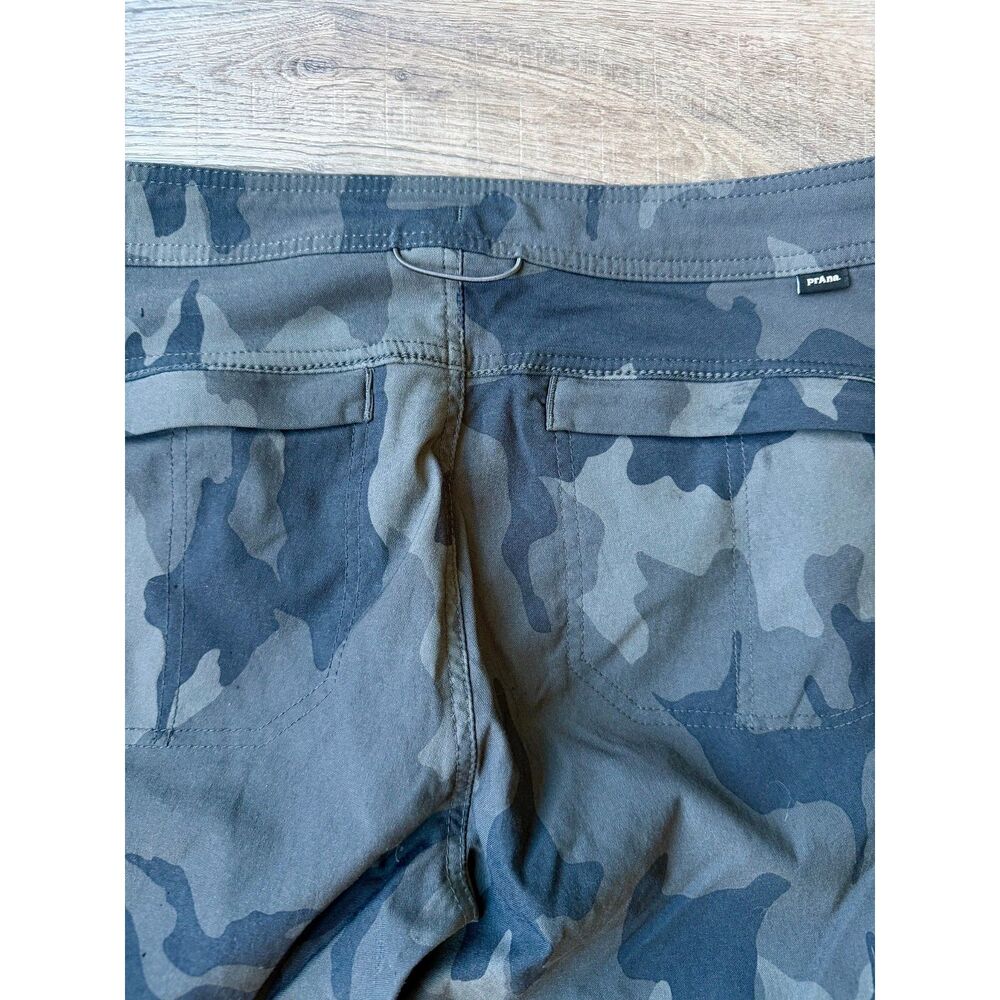 Prana Halle Jogger Outdoor Gray Camo Pant Standard Fit Womens 12 - Picture 3 of 7